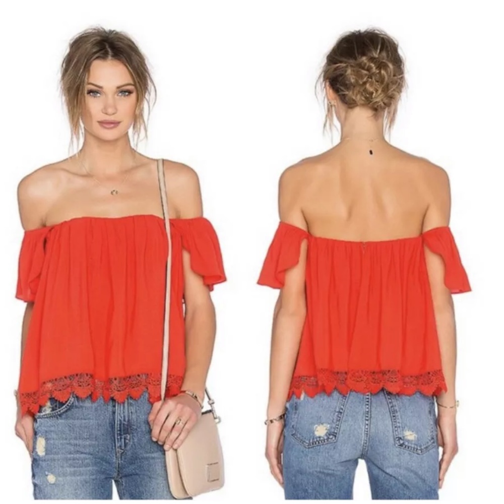Lovers + Friends "Life's a Beach" top